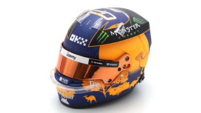 Immagine di CASCO OSCAR PIASTRI AUSTRALIAN GP 2024 MC LAREN 1:5