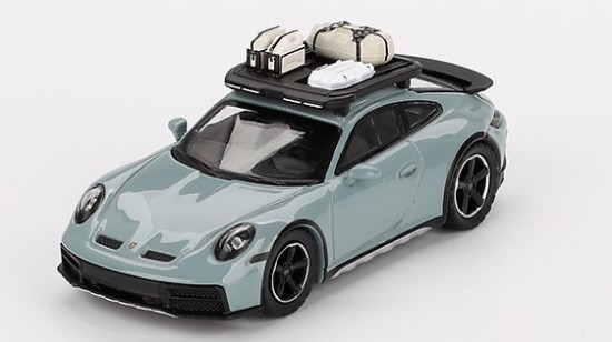 Immagine di PORSCHE 911 (992) DAKAR SHADE 2024 MET.GREEN 1:64