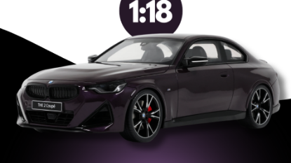 Immagine di BMW M240I 2023 THUNDERNIGHT METALLIC 1:18
