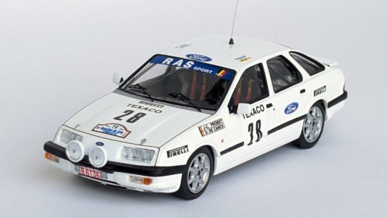Immagine di FORD SIERRA XR 4x4 1st BOUCLES DE SPA 1986 PROBST/DE CANCK 1:43