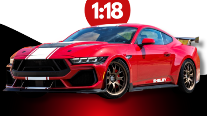 Immagine di SHELBY MUSTANG SUPERSNAKE 2025 RACE RED 1:18