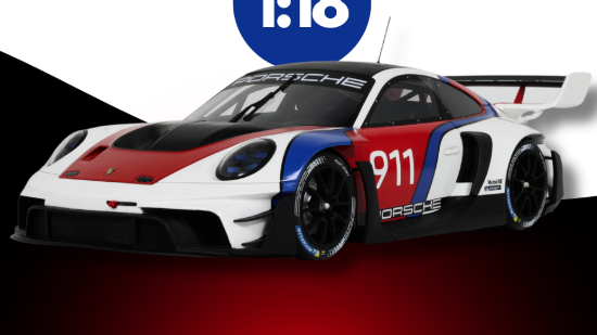 Immagine di PORSCHE 911(992) GT3 R RENNSPORT 2023 WHITE 1:18