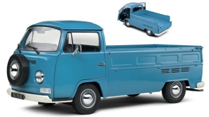 Immagine di VOLKSWAGEN T2 PICK-UP 1968 BLUE 1:18