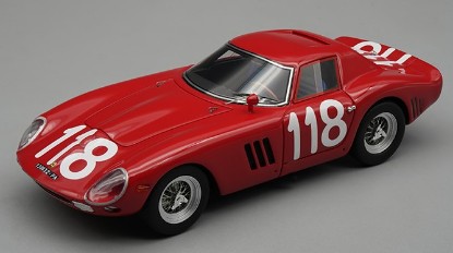 Immagine di FERRARI 250 GTO 64 N.118 TARGA FLORIO 1965 RAVETTO-STARABBA 1:43