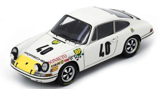 Immagine di PORSCHE 911T N.40 11th 24 H LE MANS 1969 G.CHASSEUIL-C.BALLOT LENA 1:43