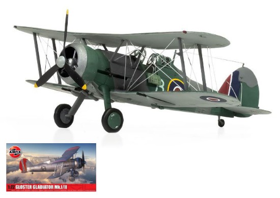 Immagine di GLOSTER GLADIATOR Mk I Mk II KIT 1:72