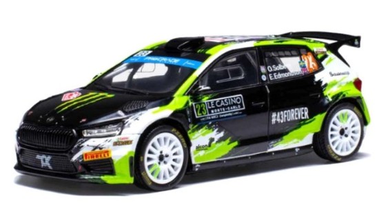 Immagine di SKODA FABIA RALLY2 N.23 RALLY MONTE CARLO 2023 SOLBERG-EDMONDSON 1:43