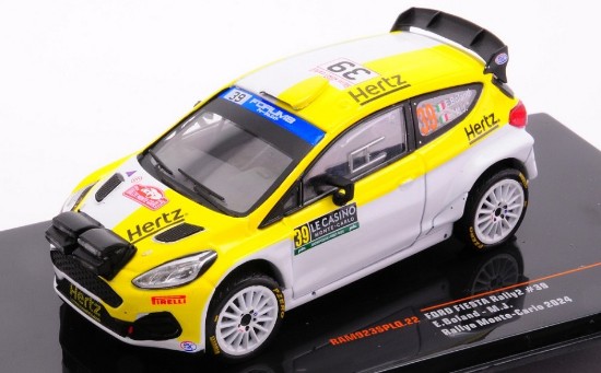Immagine di FORD FIESTA RALLY2 N.39 RALLY MONTE CARLO 2024 BOLAND-JOSEPH 1:43