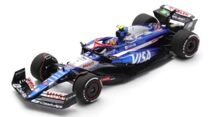 Immagine di VISA CASH APP RB VCARB 01 N.2 SAUDI ARABIAN GP 2024 Y.TSUNODA 1:43