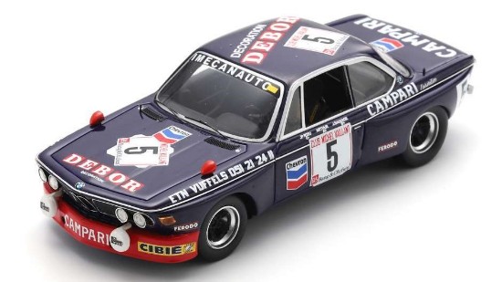 Immagine di BMW 3.0CSi N.5 24H SPA 1975 SAUVAGE-RIEU 1:43