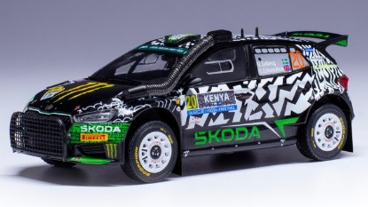 Immagine di SKODA RALLY RALLY2 N.20 SAFARI RALLY KENYA 2024 SOLBERG-EDMONDSON 1:43