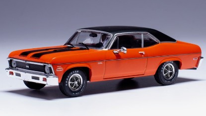 Immagine di CHEVROLET NOVA SS 1971 ORANGE/BLACK 1:43