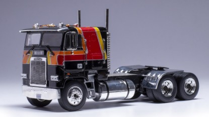 Immagine di FREIGHTLINER FLA 1993 BLACK/ORANGE 1:43
