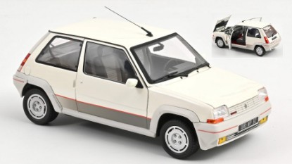 Immagine di RENAULT SUPERCINQ GT TURBO PH I 1985 PEARL WHITE 1:18 REPROD.2024
