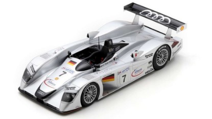 Immagine di AUDI R8 N.7 3rd 24 H LE MANS 2000 ALBORETO-CAPELLO-ABT 1:18