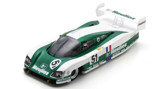 Immagine di WM P88 PEUGEOT N.51 24 H LM 1988 HAIDI-DORCHY-RAULET 1:18