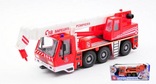 Immagine di CAMION C/BRACCIO GRU SAPEURS POMPIERS EMERGENCY FIRE TRUCK 1:50