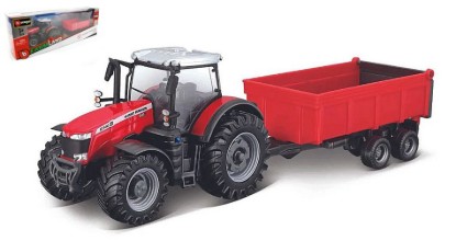 Immagine di TRATTORE MASSEY FERGUSON 87405 2010 C/RIMORCHIO cm 24