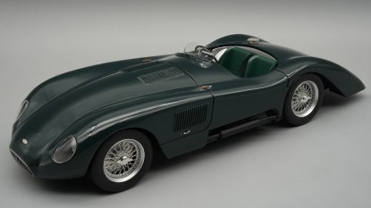 Immagine di JAGUAR C-TYPE LONGTAIL LE MANS 1952 PRESS VERS.BRIT.GREEN C/VETRINA 1:18