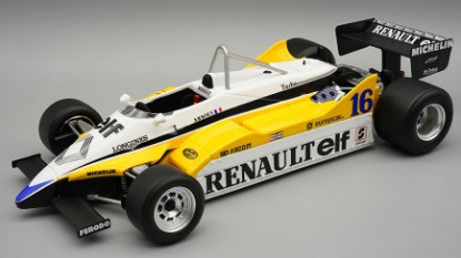 Immagine di RENAULT RE30B WINN.FRENCH GP 1982 ARNOUX C/VETRINA 1:18