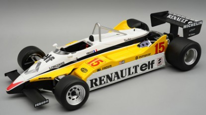 Immagine di RENAULT RE30B WINN.BRAZILIAN GP 1982 PROST C/VETRINA 1:18