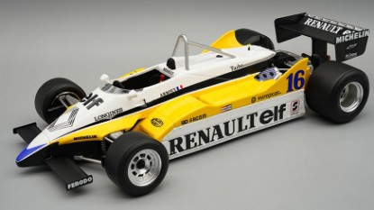 Immagine di RENAULT RE30B WINN.ITALY GP 1982 ARNOUX C/VETRINA 1:18