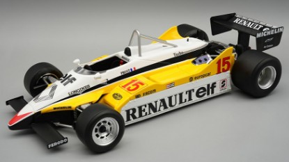 Immagine di RENAULT RE30B WINN.SOUTH AFRICA GP 1982 PROST C/VETRINA 1:18