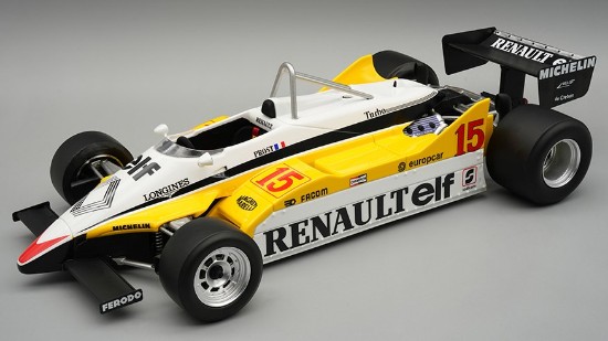 Immagine di RENAULT RE30B WINN.SOUTH AFRICA GP 1982 PROST C/VETRINA 1:18