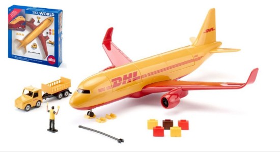 Immagine di DHL CARGO AIRCRAFT WITH ACCESSORIES BOX cm 39x38