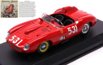 Immagine di FERRARI 335 S N.531 ULTIMA MILLE MIGLIA 1957 DE PORTAGO-NELSON 1:43
