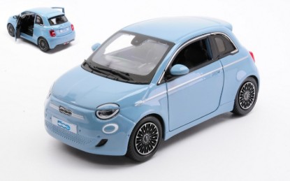 Immagine di FIAT 500e 2023 LIGHT BLUE 1:24