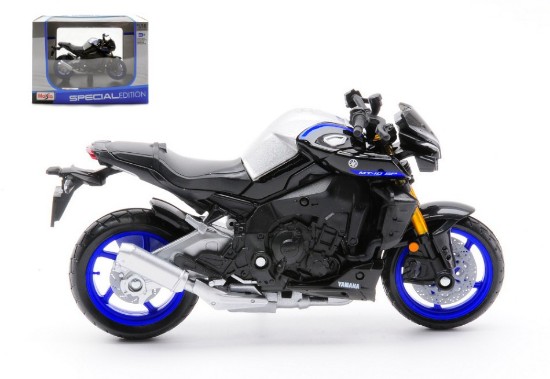 Immagine di YAMAHA MT-10 SP 2023 SILVER/BLACK/BLUE 1:18