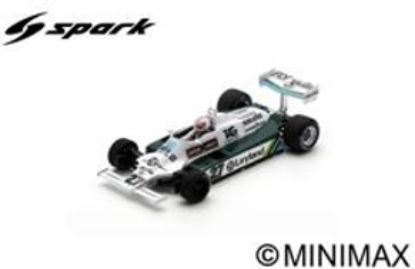 Immagine di WILLIAMS FW07B N.27 WINNER GR.BRITAINS GP 1980 AARON JONES 1:43