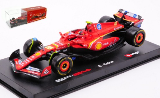 Immagine di FERRARI SF-24 N.55 F1 2024 CARLOS SAINZ SIGNATURE 1:43