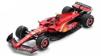 Immagine di FERRARI SF-24 N.55 3rd BAHRAIN GP 2024 C.SAINZ 1:18