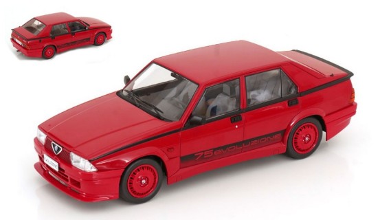Immagine di ALFA ROMEO 75 TURBO EVOLUZIONE 1987 RED 1:18