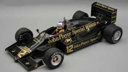 Immagine di LOTUS 94T EUROPEAN GP 1983 N.MANSELL C/VETRINA E PILOTA 1:18
