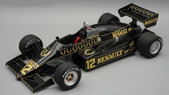 Immagine di LOTUS 94T BRITISH GP 1983 N.MANSELL C/VETRINA 1:18