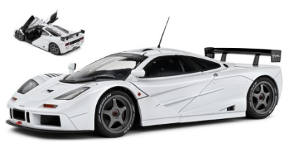 Immagine di MCLAREN F-1 GTR SHORT TAIL 1996 WHITE 1:18