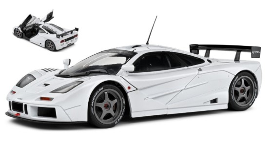 Immagine di MCLAREN F-1 GTR SHORT TAIL 1996 WHITE 1:18