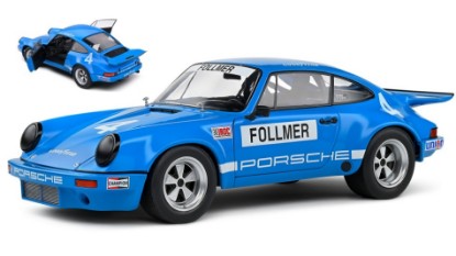 Immagine di PORSCHE 911 CARRERA 3.0 RSR N.4 IROC RIVERSIDE 1974 GEORGE FOLLMER 1:18