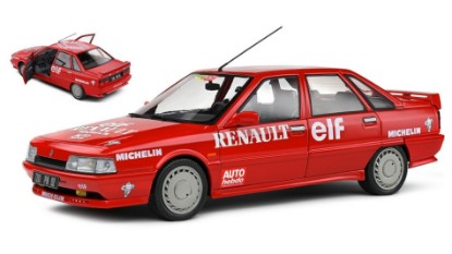 Immagine di RENAULT R21 MKI TURBO SPEED RECORD ON ICE 1988 RED 1:18