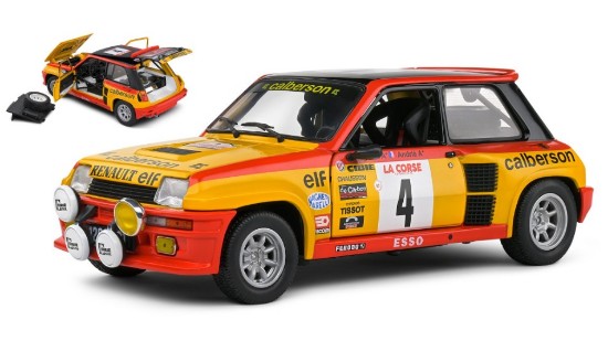 Immagine di RENAULT R5 TURBO N.4 TOUR DE CORSE 1980 W/LIGHTS RAGNOTTI-ANDRIE 1:18