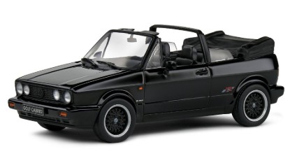 Immagine di VOLKSWAGEN GOLF MKI SPORTLINE CABRIOLET 1992 BLACK 1:43
