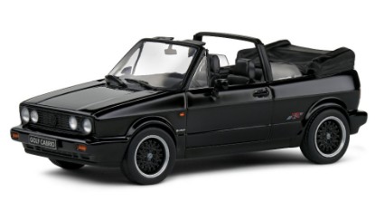 Immagine di VOLKSWAGEN GOLF MKI SPORTLINE CABRIOLET 1992 BLACK 1:43