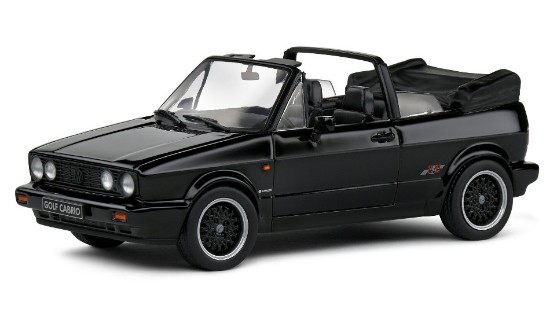Immagine di VOLKSWAGEN GOLF MKI SPORTLINE CABRIOLET 1992 BLACK 1:43