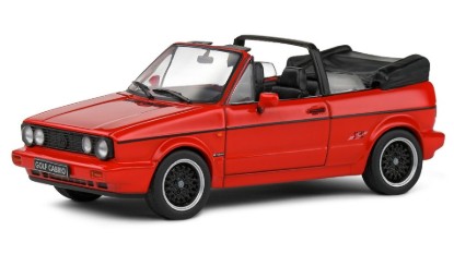 Immagine di VOLKSWAGEN GOLF MKI SPORTLINE CABRIOLET 1992 RED 1:43