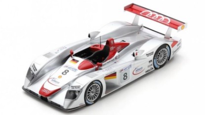 Immagine di AUDI R8 N.8 WINNER LM 2000 T.KRISTENSEN-E.PIRRO-F.BIELA 1:18