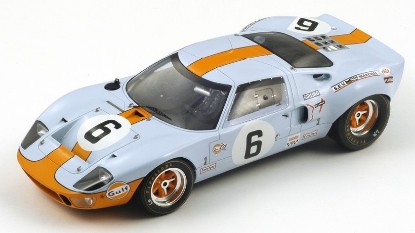 Immagine di FORDM GT 40 N.6 WINNER 24 H LE MANS 1969 J.ICKX-J.OLIVER 1:18 REPROD.