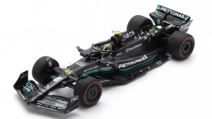 Immagine di MERCEDES F1 N.44 2nd SPANISH GP 2023 LEWIS HAMILTON 1:18